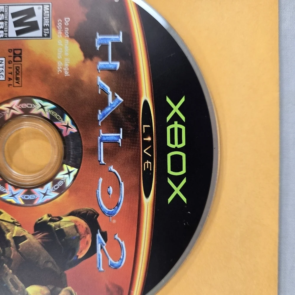Halo 2 Original Xbox DISC only Tested and Working video game